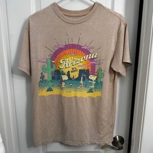 Snoopy Women's "Arizona" Retro Graphic T-Shirt, Size Small‎ - NWOT!